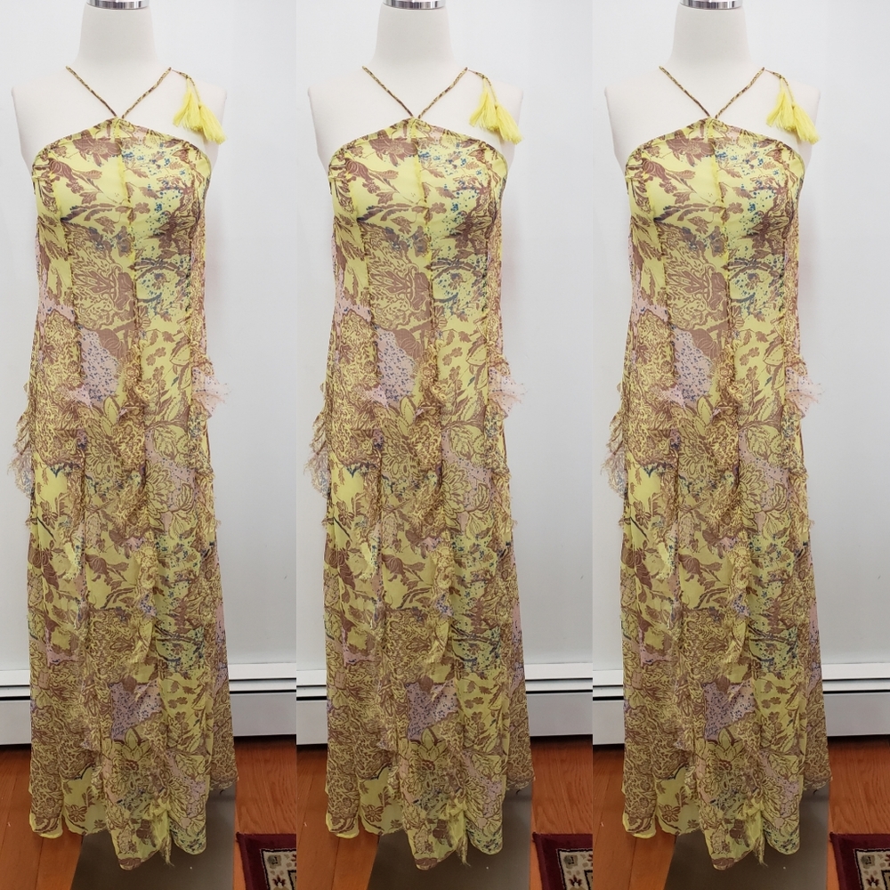 💯%FP Sandy Shores Printed Maxi Slip - Picture 4 of 8